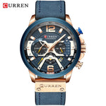 CURREN Luxury Casual Quartz Watches for Men