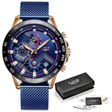 LIGE 2019 New Quartz Watches for Men