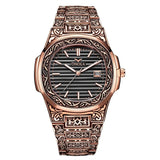 ONOLA 2019 New Golden Quartz Watch For Men