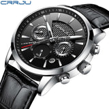 CRRJU 2019 New Fashion Quartz-Watches for Men